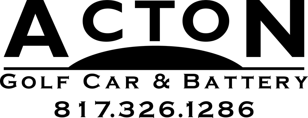 ACTON GOLF CAR AND BATTERY